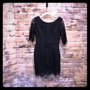 Lacey black dress